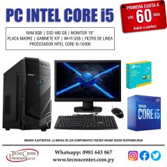 PC Intel Core i5 SSD 480 GB